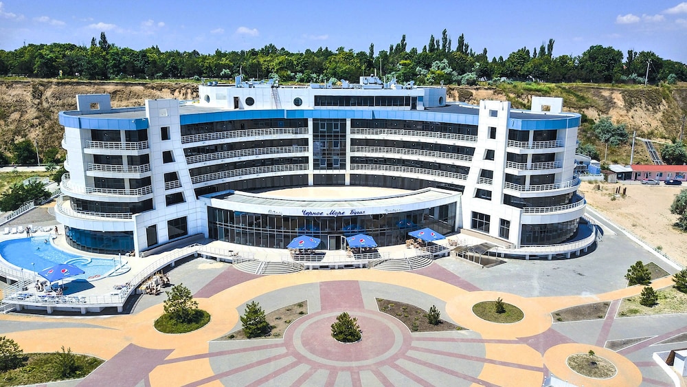 Black Sea Bugaz in Zatoka, Ukraine