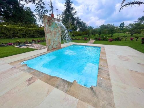 Cabana Amplia Con Piscina Naturaleza Y Cercana — Los Santos