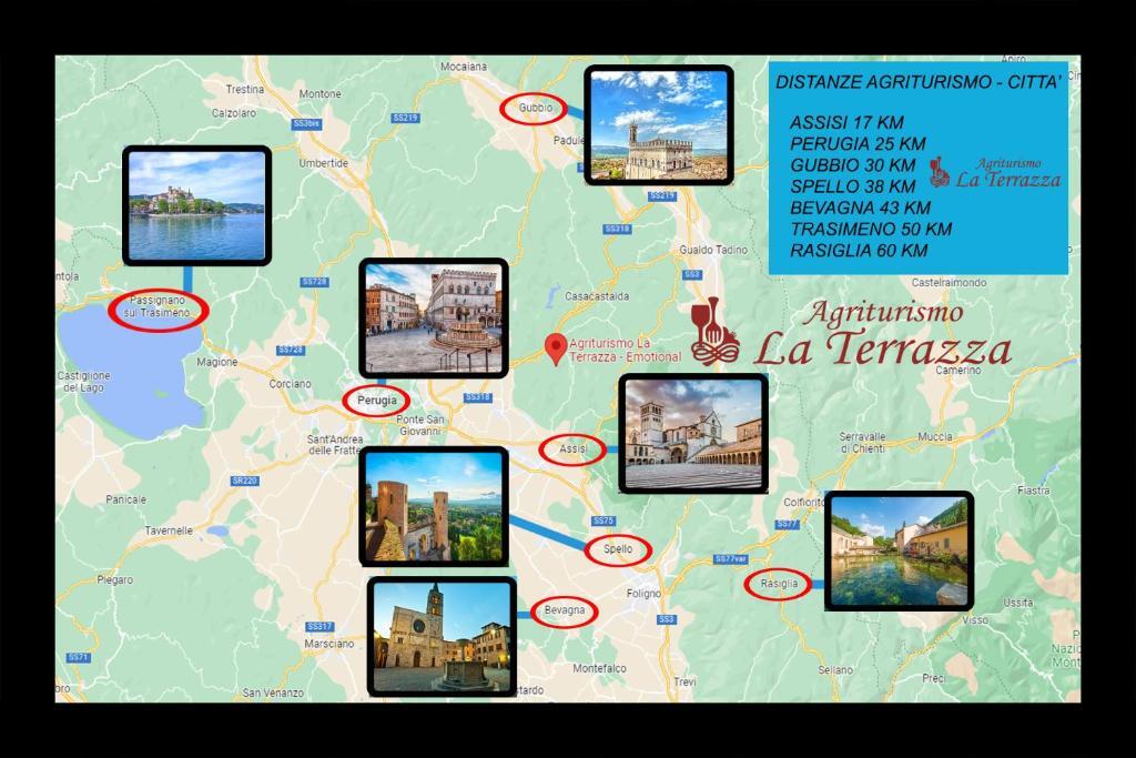 Agriturismo La Terrazza — 4-Star Luxury Hotel in Valfabbrica, Italy