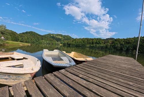 Slivnisko Jezero Hisa in Unknown City, Slovenia