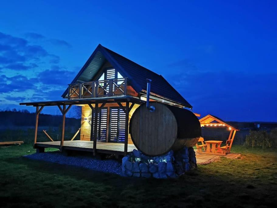 Domek na Roztoczu Balia Sauna Łaszczówka nad rzeką — hotel in Tomaszow Lubelski