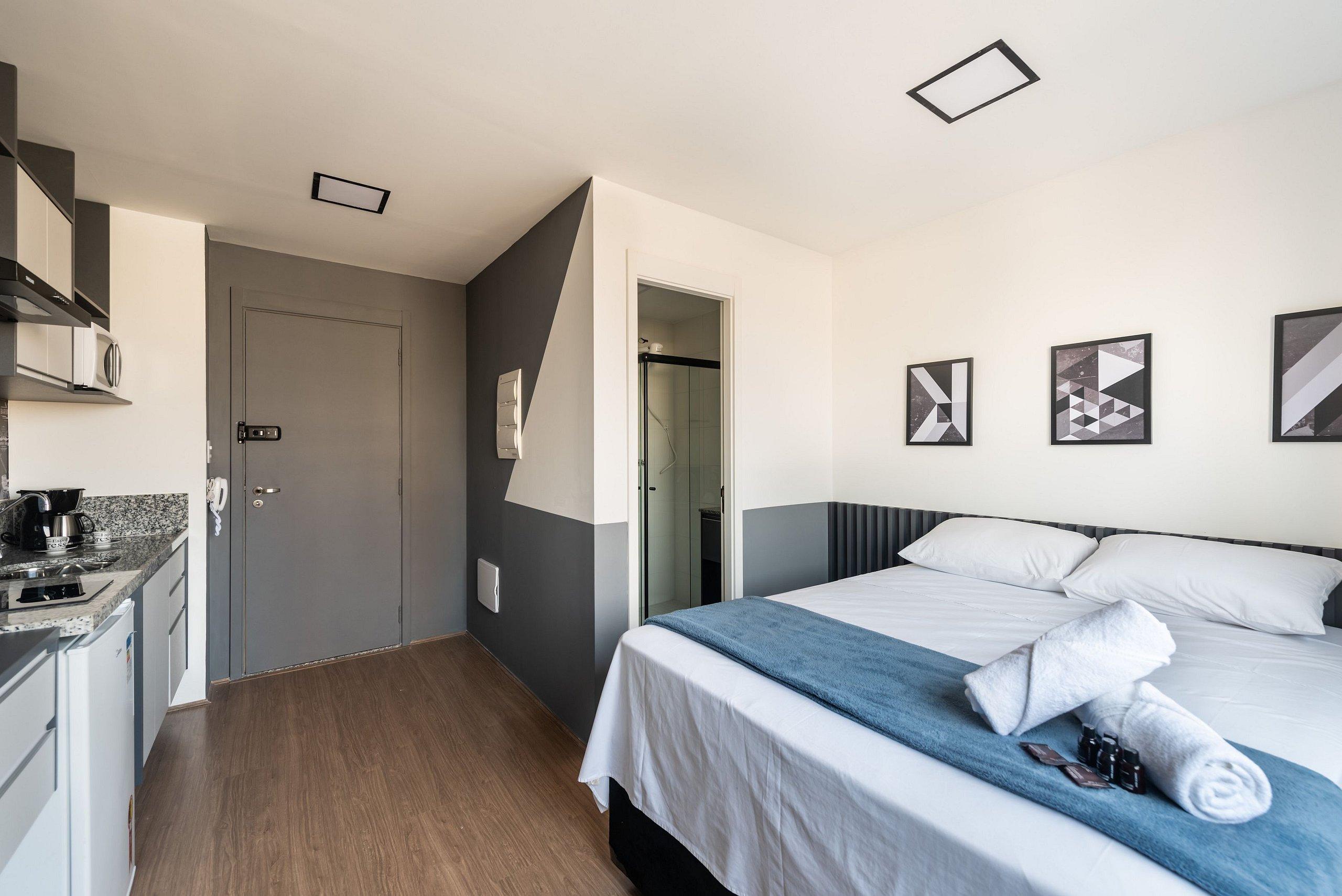 MV46A Studio ideal para compras no Brás — 4-Star Luxury Hotel in Sao Paulo, Brasil