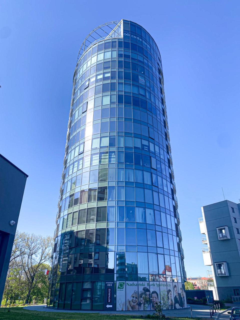 Glass Tower Apartament in Rzeszow, Poland