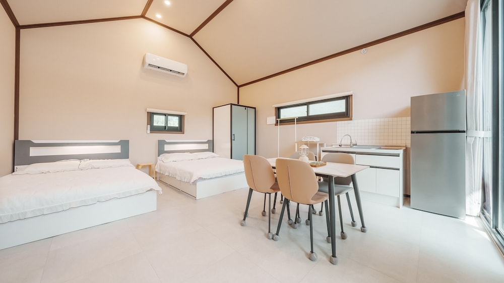 Namhae Chojun Bada Forest Glamping in Unknown City, South Korea