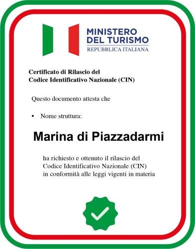 Marina di Piazzadarmi in Ancona, Italy