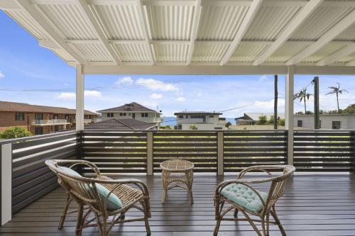 Main Beach in Woolgoolga, Australia