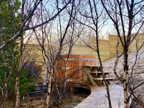 The Oak house Designers private Northern lights geothermal Villa