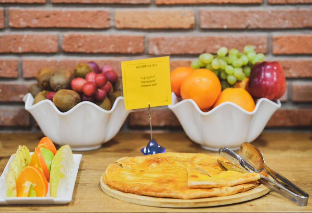 Breakfast buffet