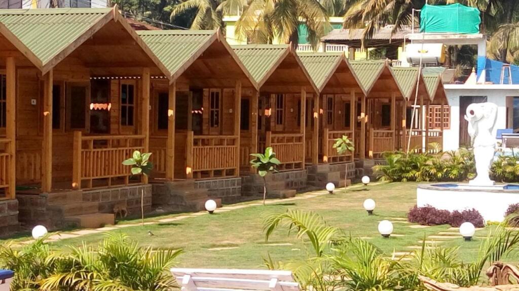 TP cottages Beach Resort in Arambol, India