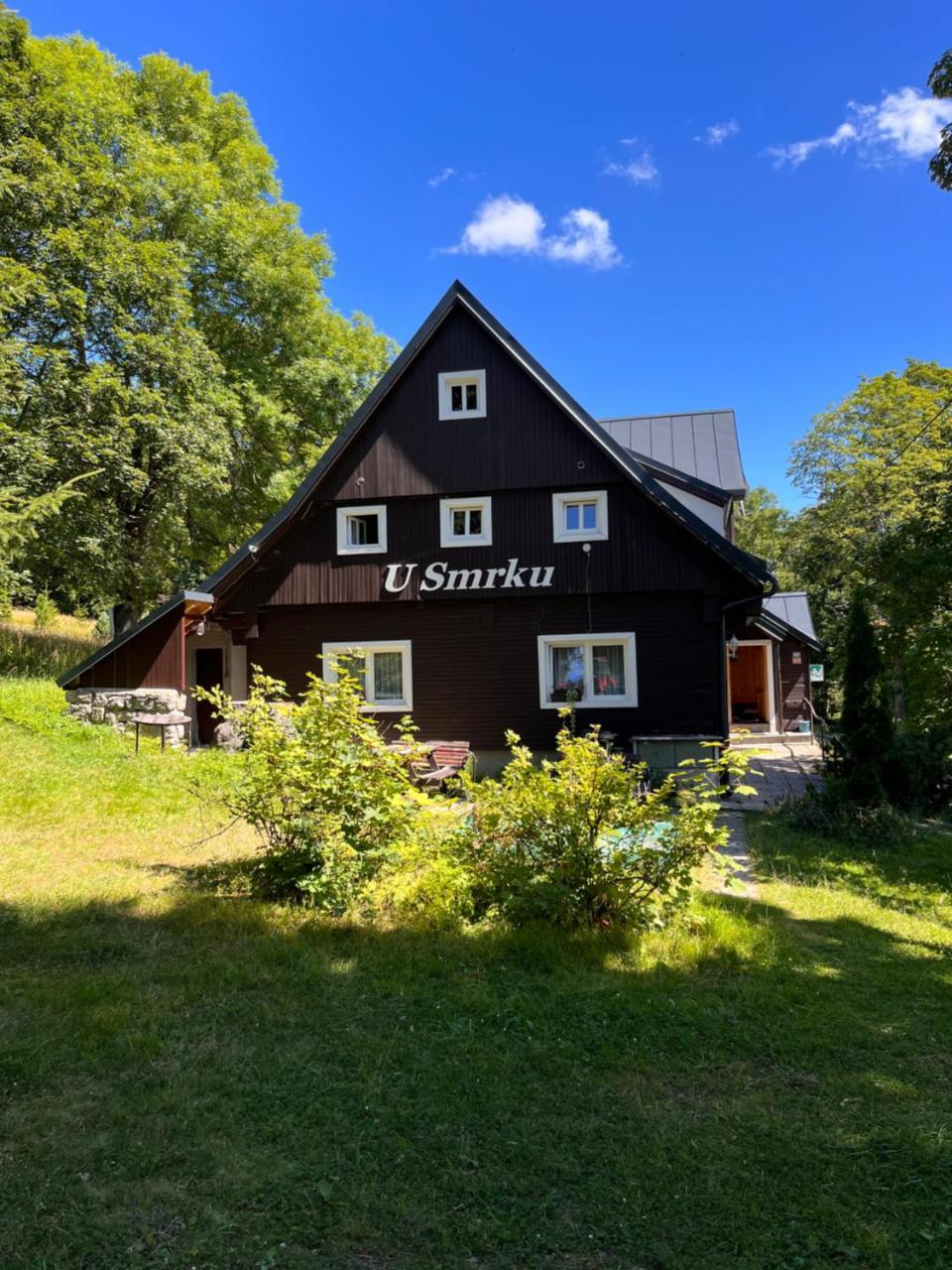 Chalupa U Smrku - carbon neutral hotel in Korenov