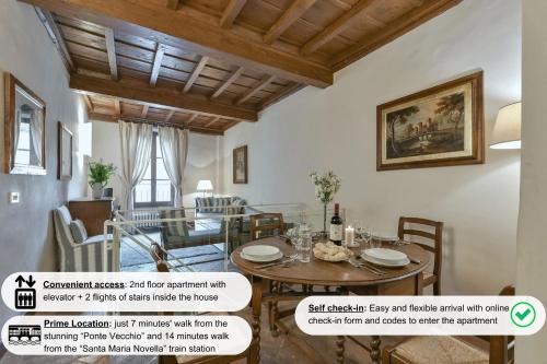 Tintoretto frescoed loft in the Oltrarno — 4-Star Luxury Hotel in Florence, Italy