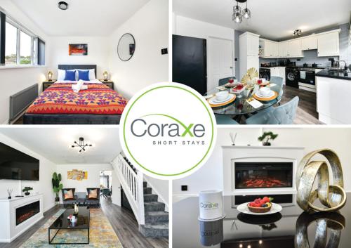 3 Bedrooms Urban Oasis for Contractors and Families by Coraxe Short Stays — hotel in Oldbury