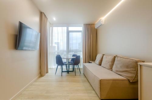 6 38 French Quarter 2 Predslavynska 42a Kyiv centre fantastic city view 15 kW backup power Petrovdom Apartment — 4-Star Luxury Hotel in Kyiv, Ukraine