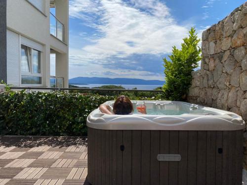 Luxury Spa Apartment Luna — 5-Star Luxury Hotel in Njivice, Croatia