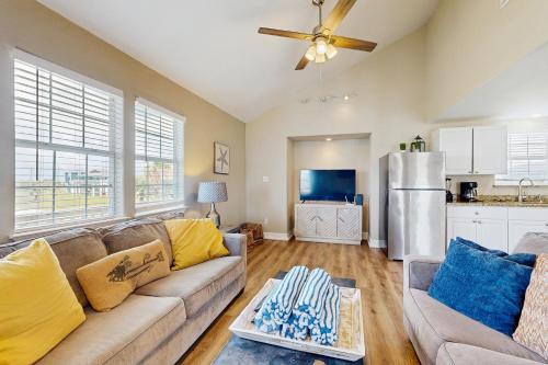 Sunset Palms - carbon neutral hotel in Galveston