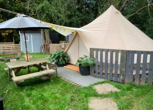 Badgers Burrow in Hereford, United Kingdom