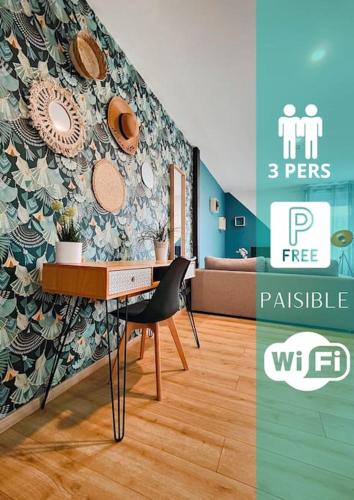 Dolce Vita Centre Ville Paisible Moderne — Mulhouse