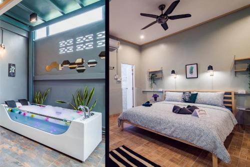 Luxury City Loft just 9 minutes walk to the Beach in Hua Hin, Thailand