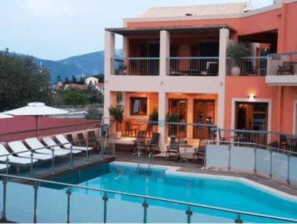 Fiscardo Bay Hotel in Kefalonia, Greece