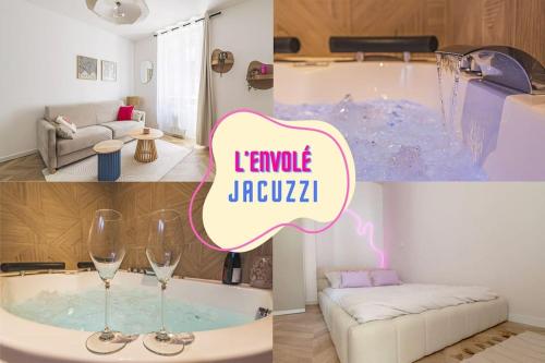 L Envole Jacuzzi Proche Gare Et Centre Ville in Chalons-En-Champagne, France