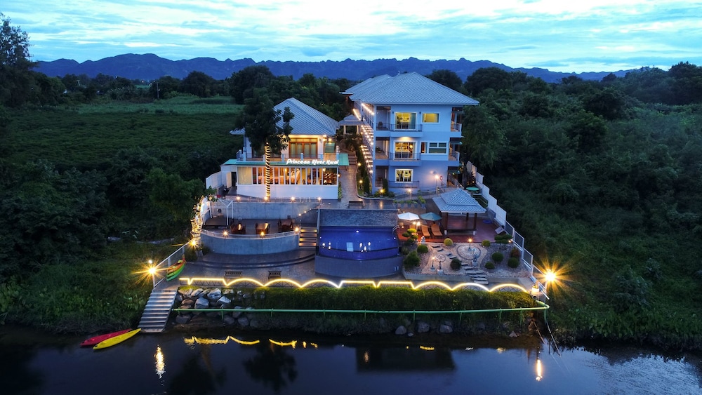 Princess River Kwai in Kanchanaburi, Thailand