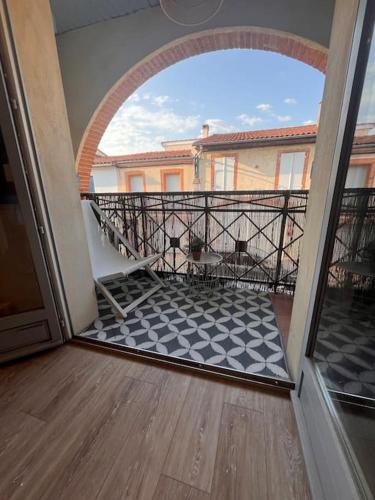 Studio Avec Balcon - carbon neutral hotel in Colomiers