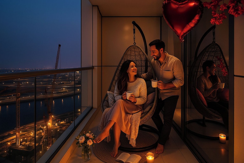 Keyrock Living Lakeview Escape in Business Bay — 4-Star Luxury Hotel in Dubai, United Arab Emirates
