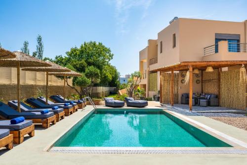 Villa Anolia with Private Pool — 4-Star Luxury Hotel in Rodos, Greece