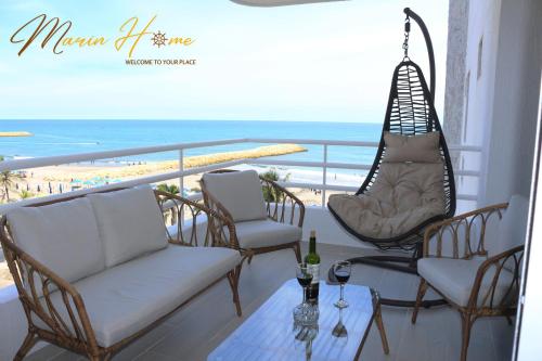 2BR Oceanfront Apartment Direct Beach Access Modern and Spacious 6th Floor — 4-Star Luxury Hotel in Cartagena, Colombia