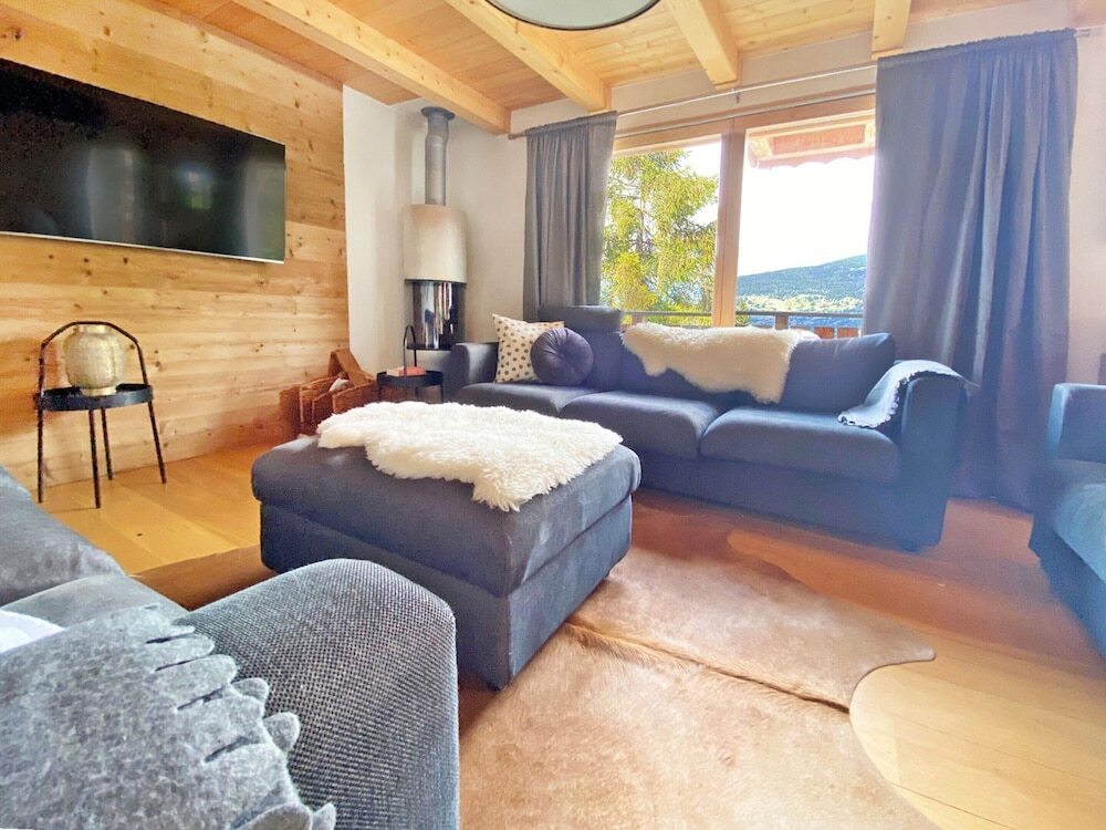 A Luxurious 12 Person Chalet With Superb View — 5-Star Luxury Hotel in Vex, Switzerland