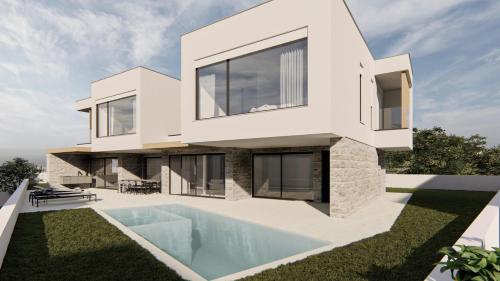 Villa Just be Alive Sea View Pool Gym & Sauna — 5-Star Luxury Hotel in Kastel Stari, Croatia