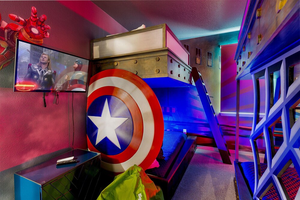 Sr013v: 9 Bed Avengers Frozen Ping Pong - photo 35
