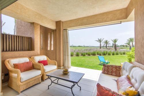 Accès piscine depuis votre jardin privé Prestigia — 4-Star Luxury Hotel in Marrakesh, Morocco