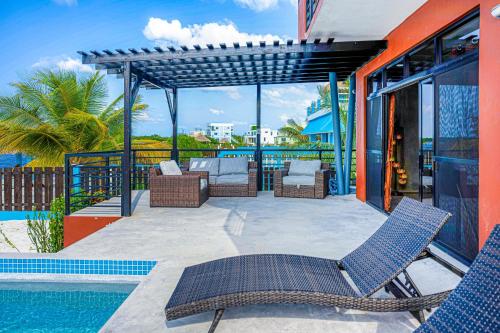 Castillo Hunab Ku in San Pedro, Belize