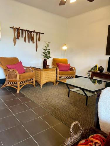 Klein kronenburg Bakkershuisje in Paramaribo, Suriname