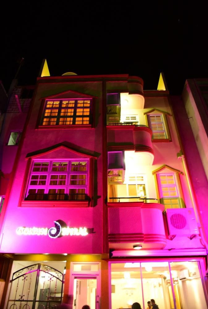 Golden Spiral in Hulhumale, Maldives