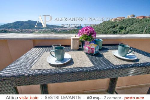 Attico Vista Baie — 4-Star Luxury Hotel in Sestri Levante, Italy