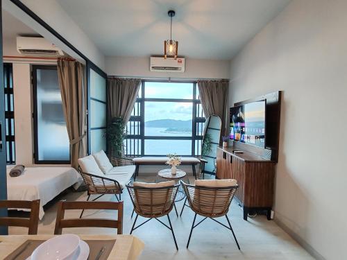 Jesselton Quay Restmore Seaview Corner in Kota Kinabalu, Malaysia