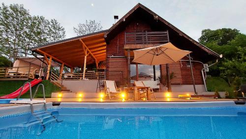 Vikendica Ristic - carbon neutral hotel in Knjazevac