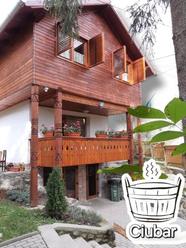 Székely ház in Praid, Romania