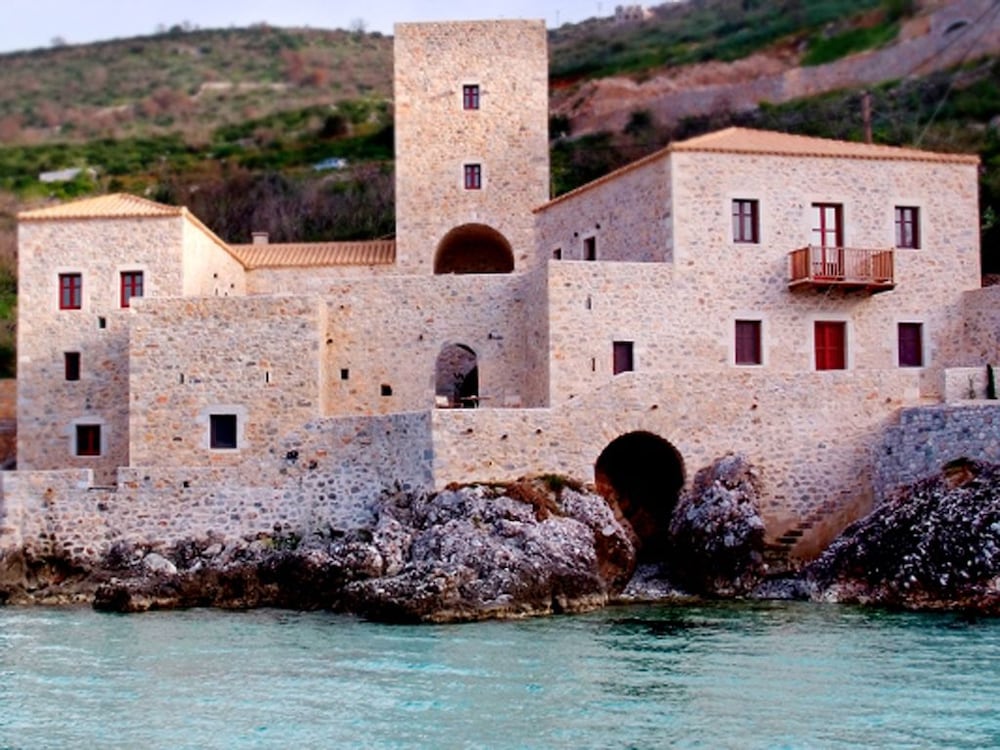 Pirgos Mavromichali in Mavrovouni, Greece