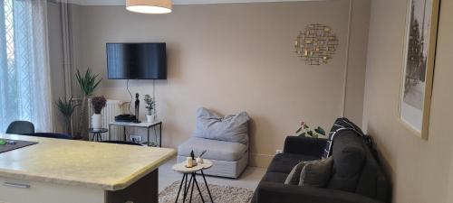 Vue Tour Eiffel in Saint-Cloud, France