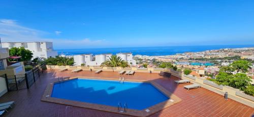 Golden Sunset Ocean View in Adeje, Spain