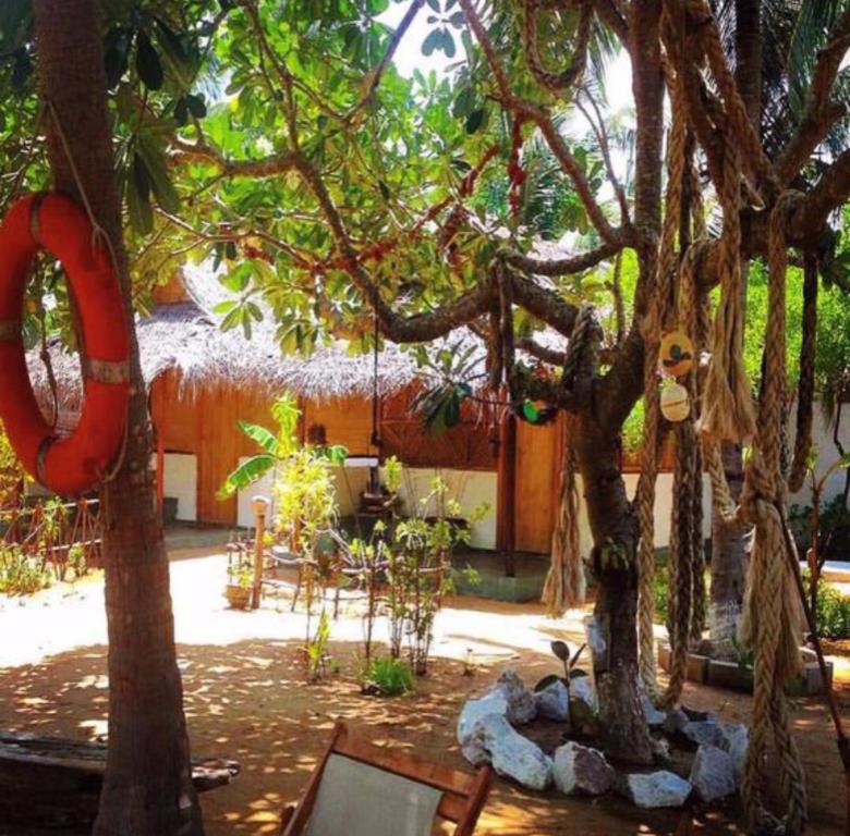 Sun wind beach in Puttalam, Sri Lanka