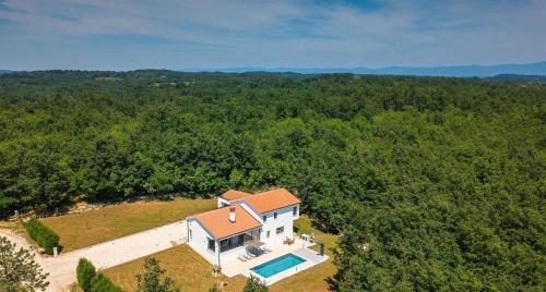 Vila Prisunca jacuzzi & swimming pool — 4-Star Luxury Hotel in Pazin, Croatia