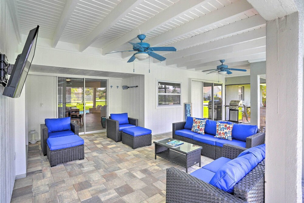 Cape Coral Home with Spacious Patio and Private Pool — 4-Star Luxury Hotel in Cape Coral, United States