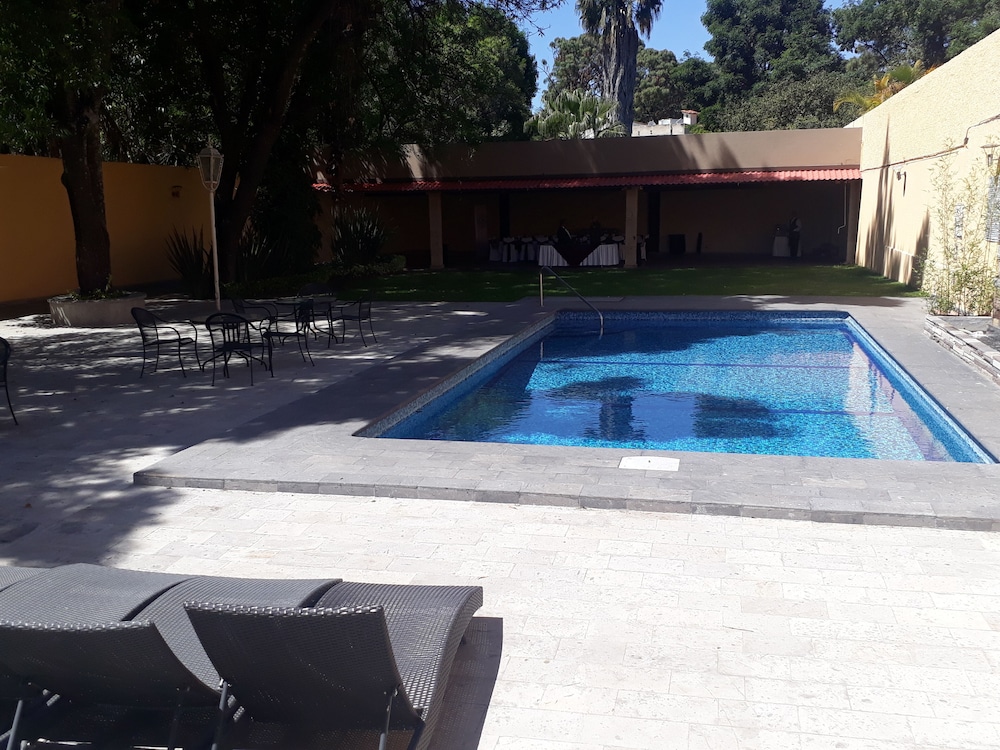 Outdoor wedding area