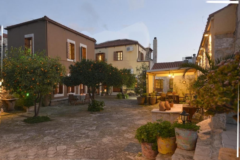 Troullos Traditional Houses in Irakleion, Greece