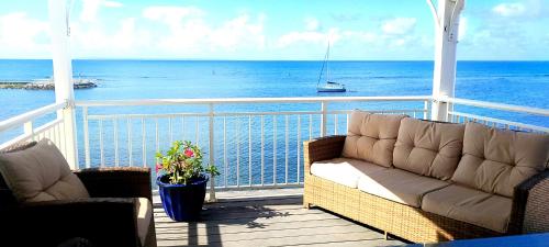 Sublime appartement face à la mer vue panoramique — 4-Star Luxury Hotel in Saint-Francois, Guadeloupe