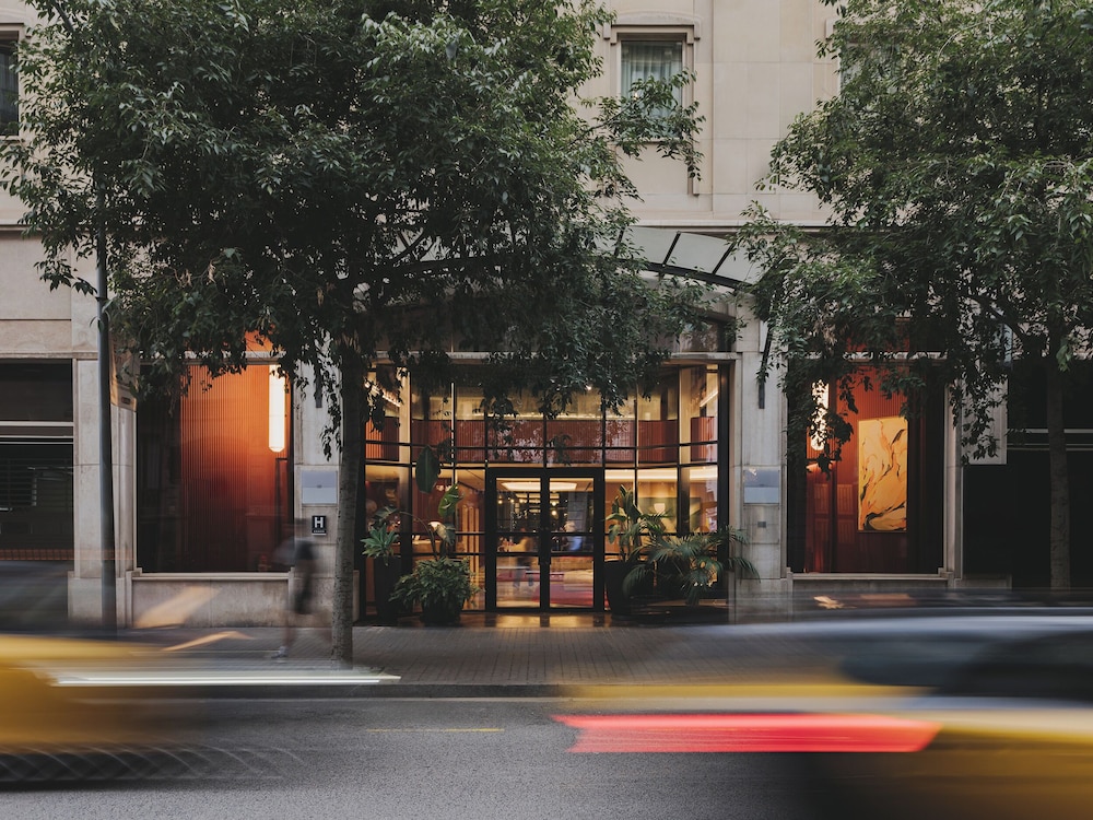 Catalonia Boulevard in Barcelona, Spain